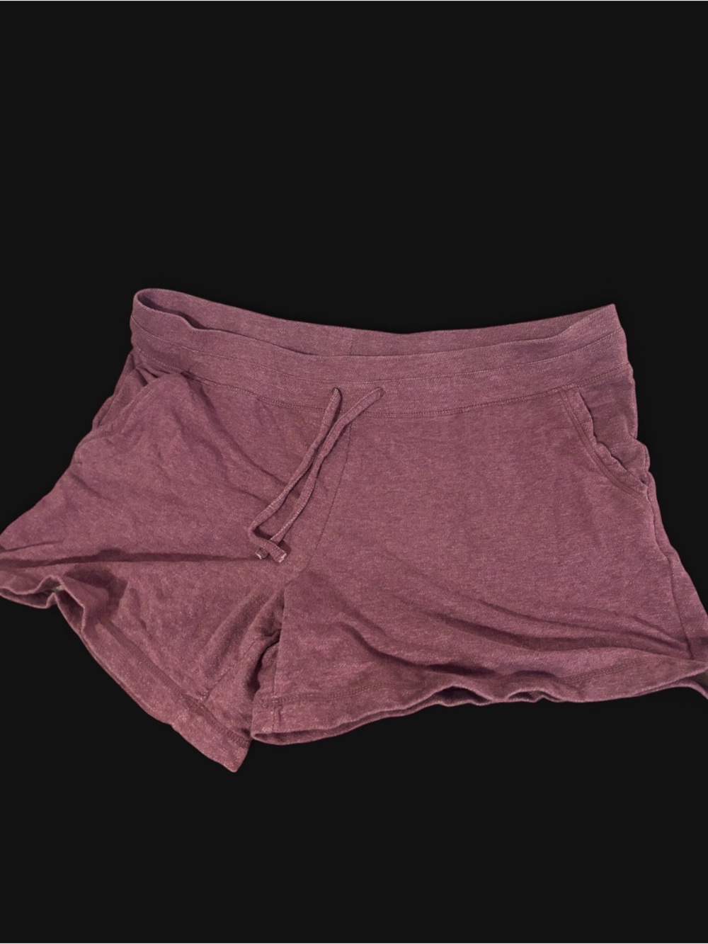 32 Degrees Women's Dusty Plum Knit Tank Shorts